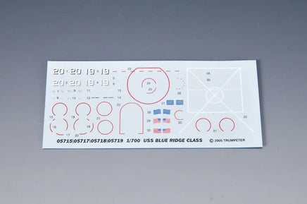 1/700 Trumpeter USS Mount Whitney LCC-20 2004 05718 - MPM Hobbies