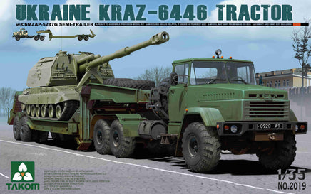 1/35 Takom Ukraine Tractor KRAZ-6446 w/ChMZAP-524G Semi Trailer 2019 - MPM Hobbies