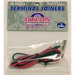 O Atlas 2RL TERMINAL JOINERS (1 PAIR/BAG) - MPM Hobbies