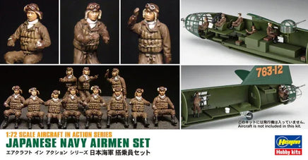 1/72 Hasegawa Japanese Navy Airmen Set 35116 - MPM Hobbies