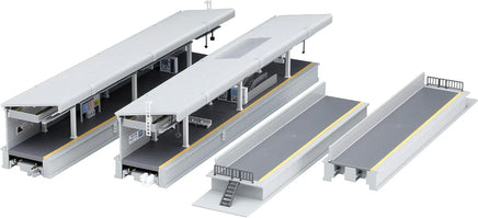 N Kato One-Sided Suburban Platform DX Set 23161 - MPM Hobbies