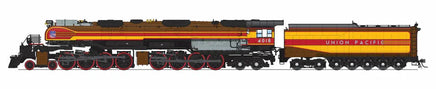 HO Broadway Ltd Big Boy 4-8-8-4, Union Pacific 49er Fantasy Paint, Paragon4 Sound/DC/DCC, Smoke #4018 - MPM Hobbies
