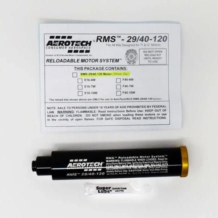 AeroTech RMS-29/40-120 Complete Motor Hardware Set 91291 - MPM Hobbies