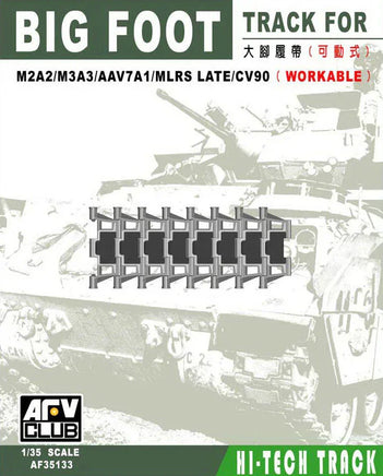 1/35 AFV Big Foot Track for M2A2/M3A3/AAV7A1/MLRS Late / CV90 - AF35133 - MPM Hobbies