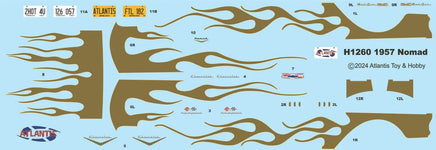 1/25 Atlantis Models 1957 Chevy Nomad 1260 - MPM Hobbies