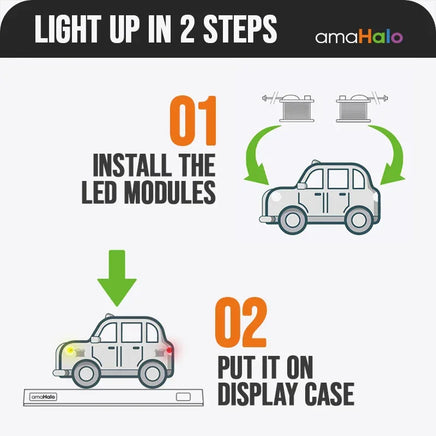amaHalo Inductive Display Case CA101 - MPM Hobbies
