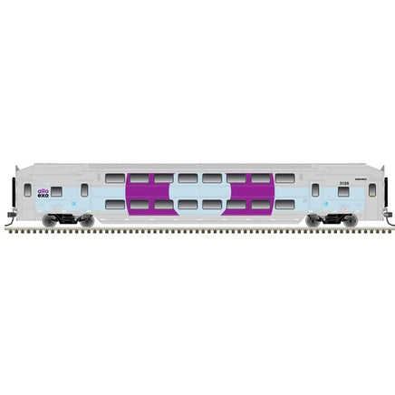N Scale Atlas Master Multi-Level Trailer EXO (Purple) #3136 - 50006633 - MPM Hobbies