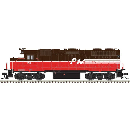 N Scale Atlas GP-38 Silver Providence & Worcester #2010 - 40005609 - MPM Hobbies
