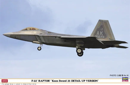 1/48 Hasegawa F-22 Raptor "Keen Sword 25 Detail Up Version" - MPM Hobbies