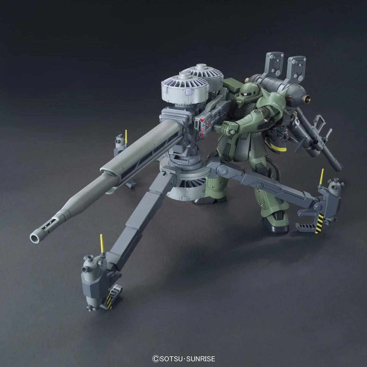 HG MS-06 ZAKU II + BIG GUNセット❗ Bandai HG 1/144 MS-06 Zaku II & Big Gun (Gundam Thunderbolt