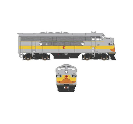 HO Bowser F3-A New York Ontario and Western #502 - 24586 - MPM Hobbies