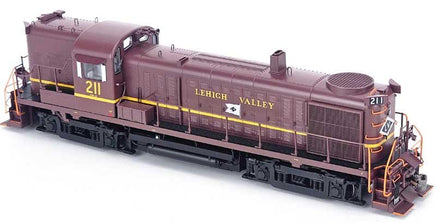 HO Bowser ALCo RS-3 'Hammerhead' (DCC & Sound): Lehigh Valley #211 (Tuscan) - 25246 - MPM Hobbies