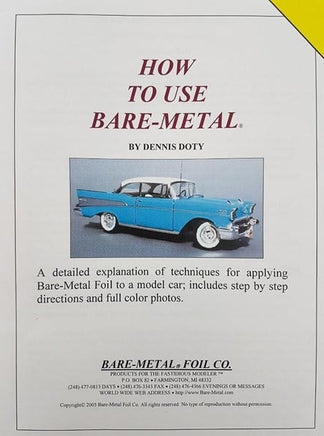 015 How to use Bare-Metal Foil Book