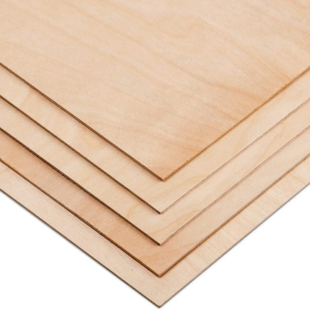 Bud Nosen Birch Plywood 1/16" x 6" x 12" 3 Ply (6/pkg) 6237
