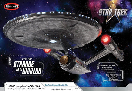 1/1000 Polar Lights Star Trek Strange New Worlds U.S.S. Enterprise 999 - MPM Hobbies