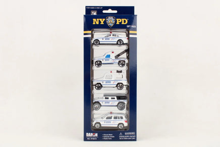 Daron NYPD 5 Piece Vehicle Gift Set 8610 - MPM Hobbies