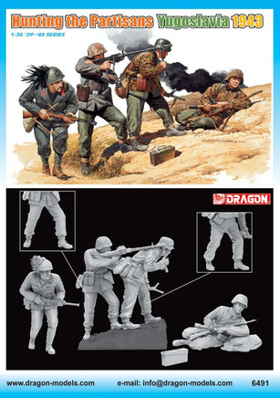 1/35 Dragon Models "Hunting The Partisans" (Yugoslavia 1943) - 6491 - MPM Hobbies