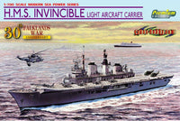 1/700 Dragon Models H.M.S. Invincible Light Aircraft Carrier - 7128 - MPM Hobbies