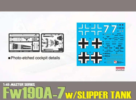 1/48 Dragon Models Fw190A-7 w/Slipper Tank - 5545 - MPM Hobbies