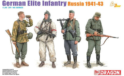 1/35 Dragon Models German Elite Infantry Russia (1941-43) - 6707 - MPM Hobbies