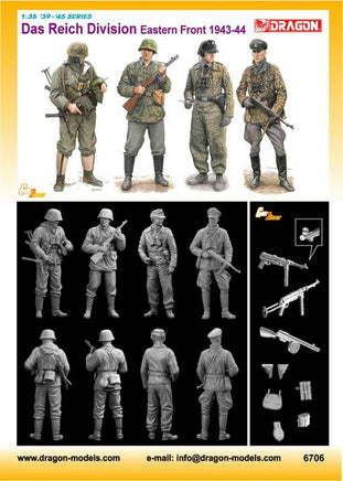 1/35 Dragon Models Das Reich Division Easter Front (1943-44) - 6706 - MPM Hobbies