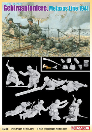 1/35 Dragon Models Gebirgspioniere (Metaxas Line 1941) - 6538 - MPM Hobbies