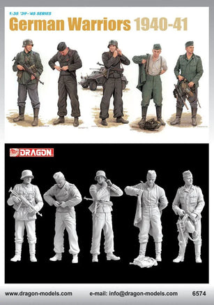 1/35 Dragon Models German Warriors (1940-41) - 6574 - MPM Hobbies