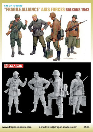 1/35 Dragon Models Fragile Alliance Axis Forces (Balkans 1943) - 6563 - MPM Hobbies