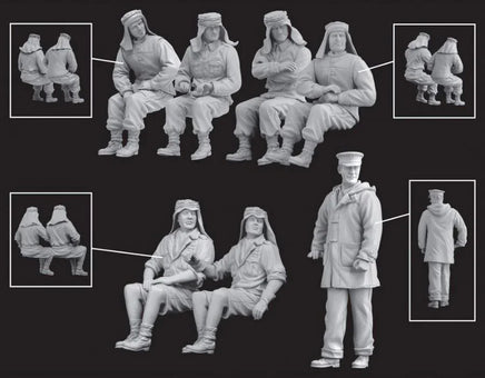 1/35 Dragon Models SAS Vehicle Crews North Africa 1942 - 6682 - MPM Hobbies