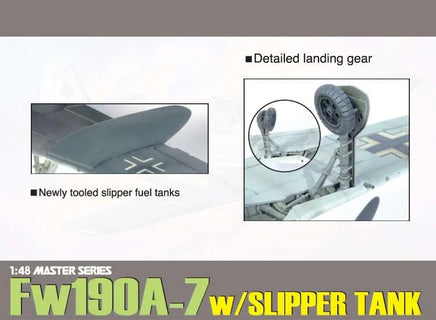 1/48 Dragon Models Fw190A-7 w/Slipper Tank - 5545 - MPM Hobbies