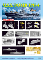 1/700 Dragon Models U.S.S. Boxer LPH-4 - 7070 - MPM Hobbies