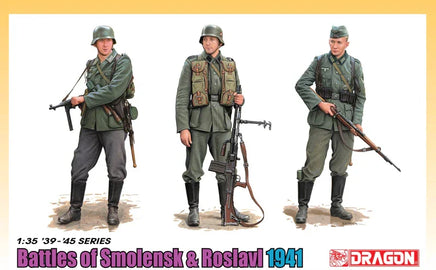 1/35 Dragon Models Battle of Smolensk & Roslavl 1941 (3 Figure Set) - 6791 - MPM Hobbies