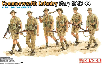 1/35 Dragon Models Commonwealth Infantry (Italy 1943-44) - 6380 - MPM Hobbies