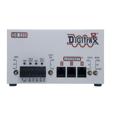 Digitrax DB220 Dual 3/5/8 Amp Autoreversing DCC Booster 3009
