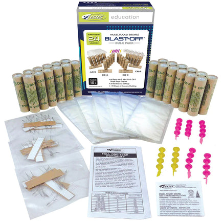 Estes Rockets Blast-Off Bulk Pack 1672 - MPM Hobbies