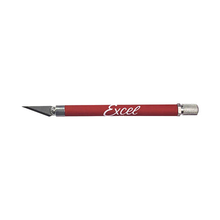 Excel K18 Cushion Grip Paper Cutter Knife - Red 16024