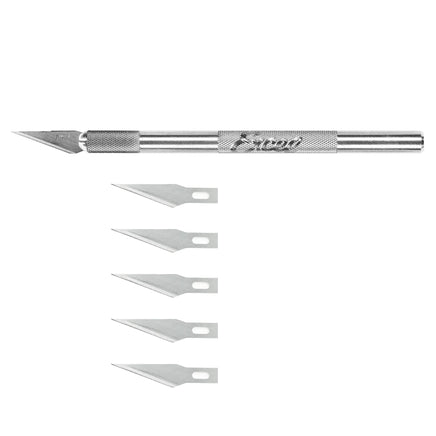Excel K1 Craft Knife with 5 Additional #11 Blades 15001 - MPM Hobbies