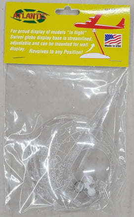 Atlantis Models Clear Swivel Aircraft Display Base-1304 - MPM Hobbies
