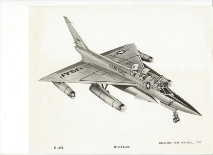 1/93 Atlantis Models B-58 Hustler-252 - MPM Hobbies