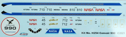 1/135 Atlantis Models Convair 990 Coronado 254 - MPM Hobbies