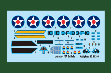 1/72 Hobby Boss F2A Buffalo 80290 - MPM Hobbies