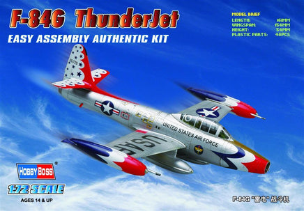 1/72 Hobby Boss F-84G Thunderjet Fighter 80247 - MPM Hobbies