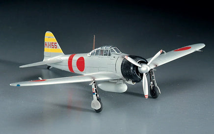 1/72 Hasegawa Mitsubishi A6M Zero Type 21 Carrier-Based Fighter 0451 - MPM Hobbies