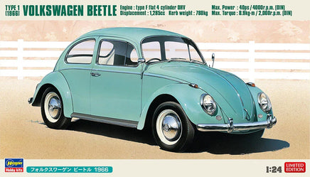 1/24 Hasegawa 1966 Volkswagen Beetle 20732 - MPM Hobbies