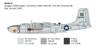 1/72 Italeri A-26 B Invader 1274 - MPM Hobbies