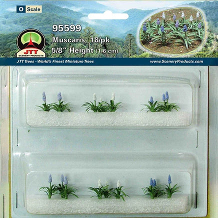 O Scale JTT - Muscaris 5/8" 18/Pk - 95599 - MPM Hobbies