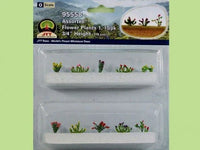 O Scale JTT - Assorted Flower Plants 1 - 95558 - MPM Hobbies