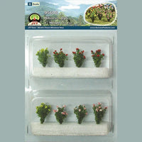 O Scale JTT - Hibiscus 1" 8/Pk - 95608 - MPM Hobbies