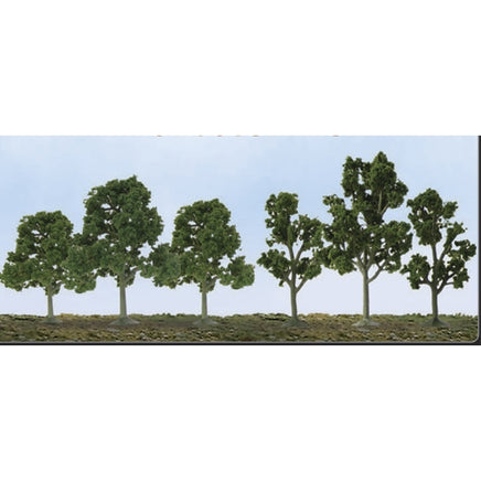 N to HO Scale JTT - Bulk Deciduous Trees 2.5"-4.5" (Multi Scale) - 92120
