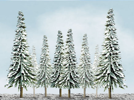 N Scale JTT - Scenic Snow Spruce 2" to 4" - 92006